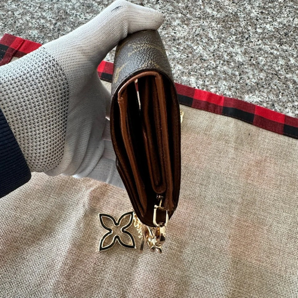 Louis Vuitton Monogram Porte Tresor Etui Papiers Trifold Wallet converted - Picture 6 of 16